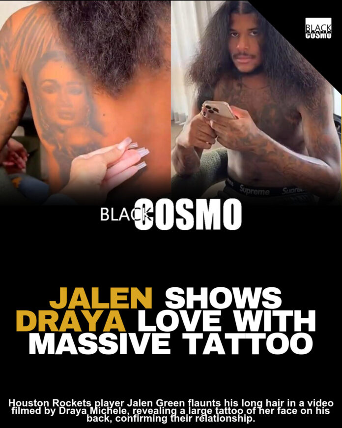 Jalen Green’s Draya Tattoo & Hair Reveal! Jalen Green’s Draya Tattoo & Hair Reveal!
