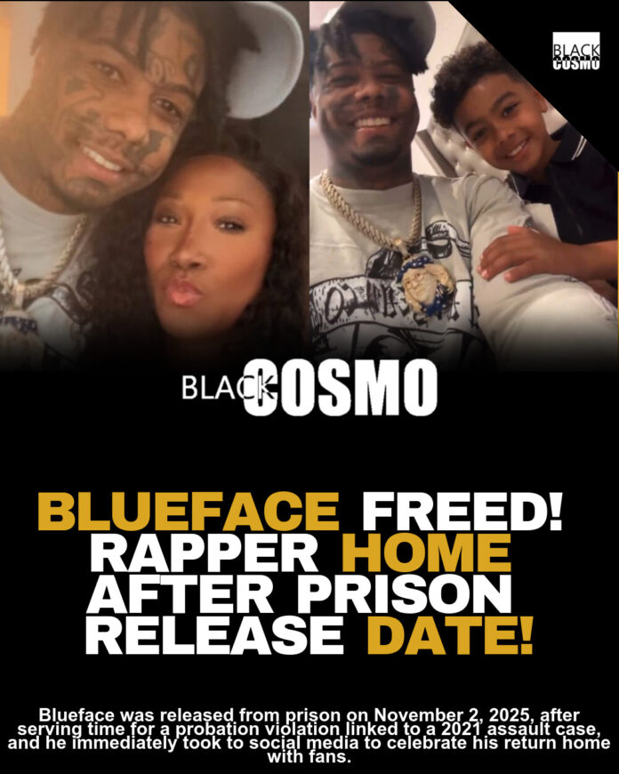 Blueface Released! Shows Off Home, Closet & Son Blueface Released! Shows Off Home, Closet & Son