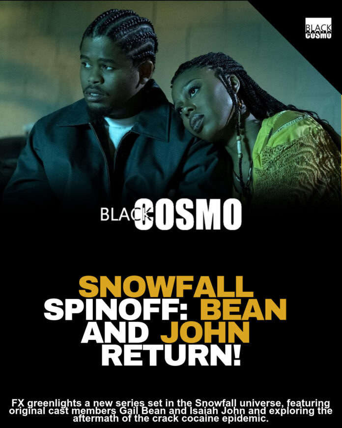 Snowfall Spinoff: Gail Bean & Isaiah John Star Snowfall Spinoff: Gail Bean & Isaiah John Star