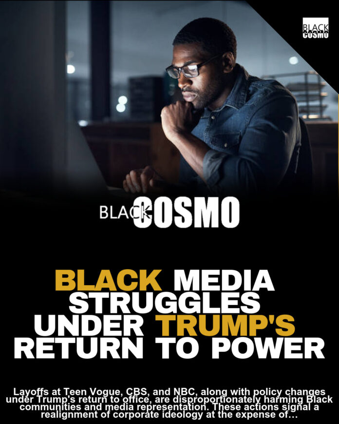 Black Media Crisis: Layoffs at Teen Vogue, CBS, NBC Black Media Crisis: Layoffs at Teen Vogue, CBS, NBC
