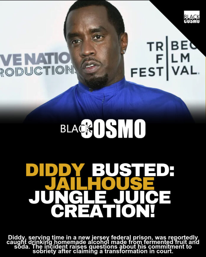 Diddy Busted: Homemade Jail Booze at Fort Dix?! Diddy Busted: Homemade Jail Booze at Fort Dix?!