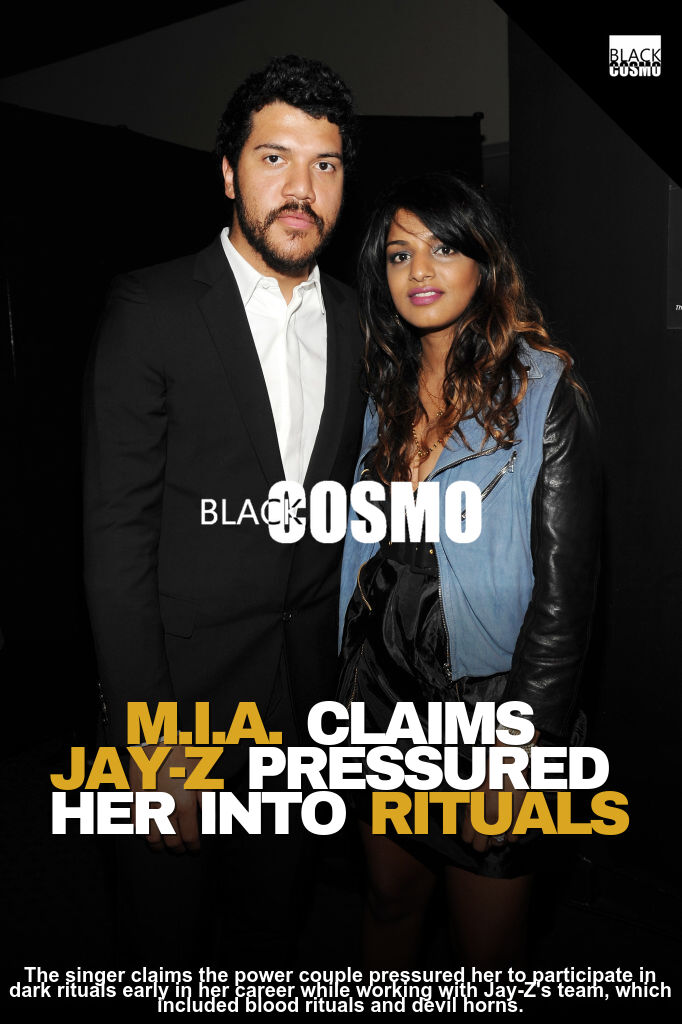 Beyonce & Jay-Z’s Illuminati Rituals: MIA’s Claims Beyonce & Jay-Z’s Illuminati Rituals: MIA’s Claims