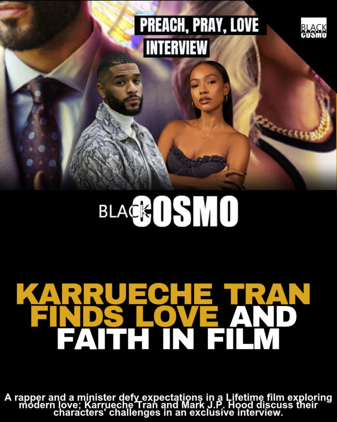Karrueche Tran in ‘Preach, Pray, Love’ on Lifetime Karrueche Tran in ‘Preach, Pray, Love’ on Lifetime