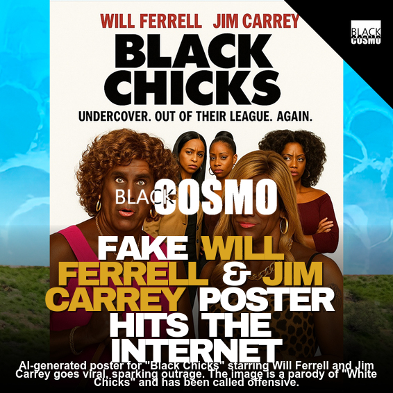 Ferrell & Carrey Poster Sparks Outrage Ferrell & Carrey Poster Sparks Outrage