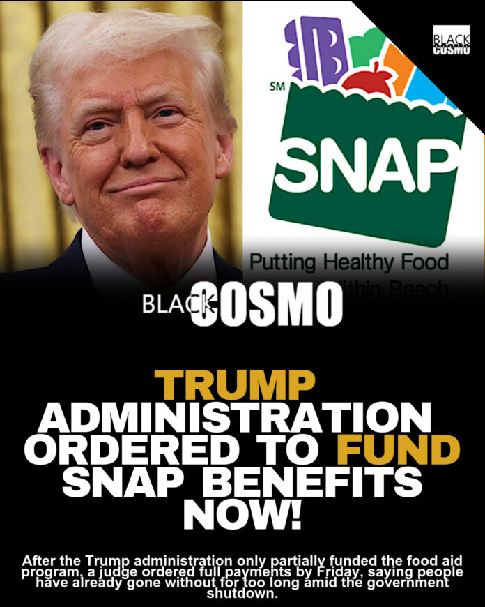 Trump Admin Appeals Order to Fully Fund SNAP Benefits Trump Admin Appeals Order to Fully Fund SNAP Benefits