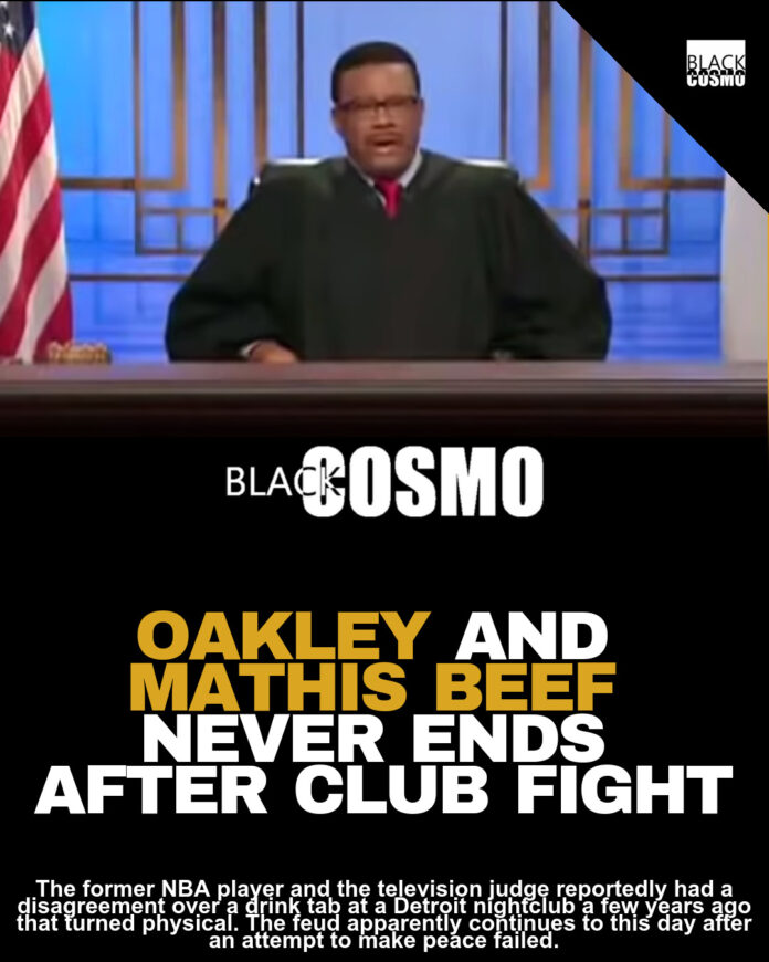 Judge Mathis & Charles Oakley UNC Beef Scuffle! Judge Mathis & Charles Oakley UNC Beef Scuffle!