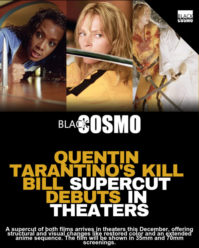 Kill Bill: 4-Hour Epic Arrives in Theaters This December Kill Bill: 4-Hour Epic Arrives in Theaters This December