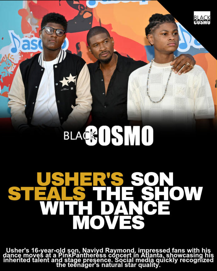 Usher’s Son Steals Spotlight: Viral Dance Moves! Usher’s Son Steals Spotlight: Viral Dance Moves!