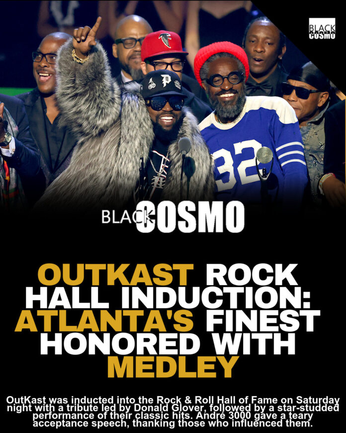 OutKast’s Rock Hall Induction: Tearful Speech & Tribute OutKast’s Rock Hall Induction: Tearful Speech & Tribute