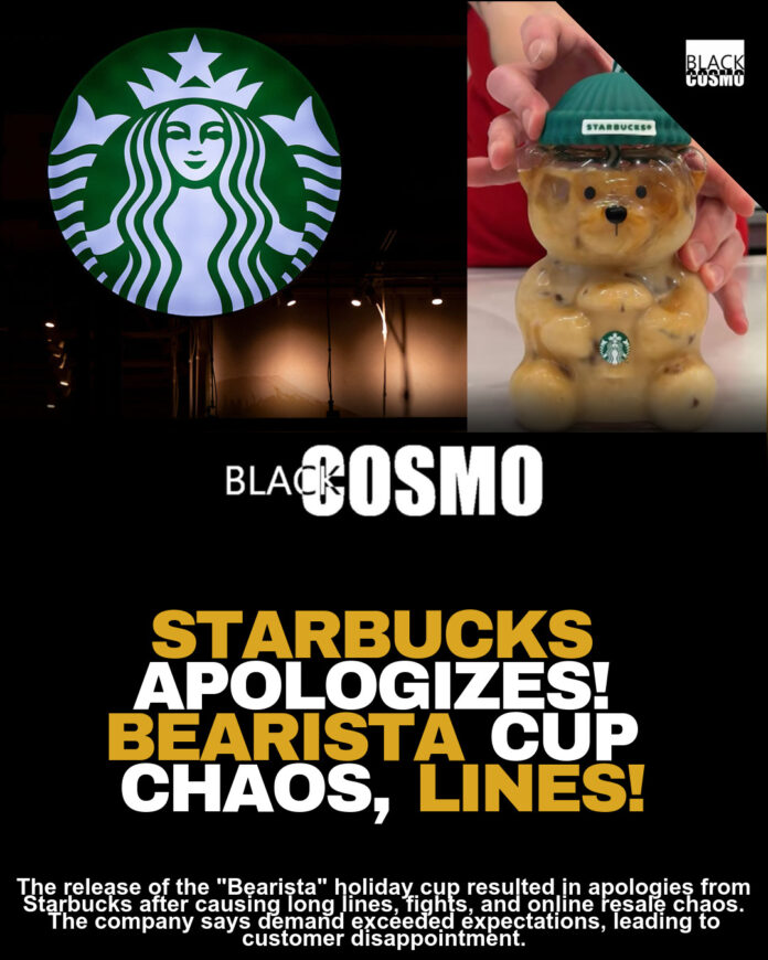 Starbucks Bearista Cup Mania: Apology After Sellouts & Fights Starbucks Bearista Cup Mania: Apology After Sellouts & Fights