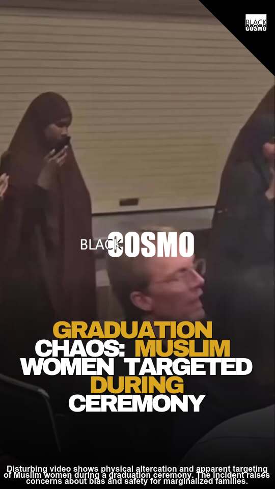 Black Grad Scene Sparks Outrage Black Grad Scene Sparks Outrage