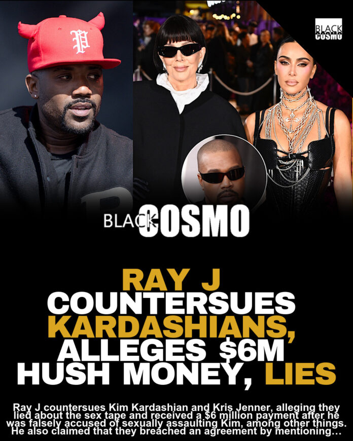 Ray J Sues Kim & Kris for Defamation Over Sex Tape Ray J Sues Kim & Kris for Defamation Over Sex Tape