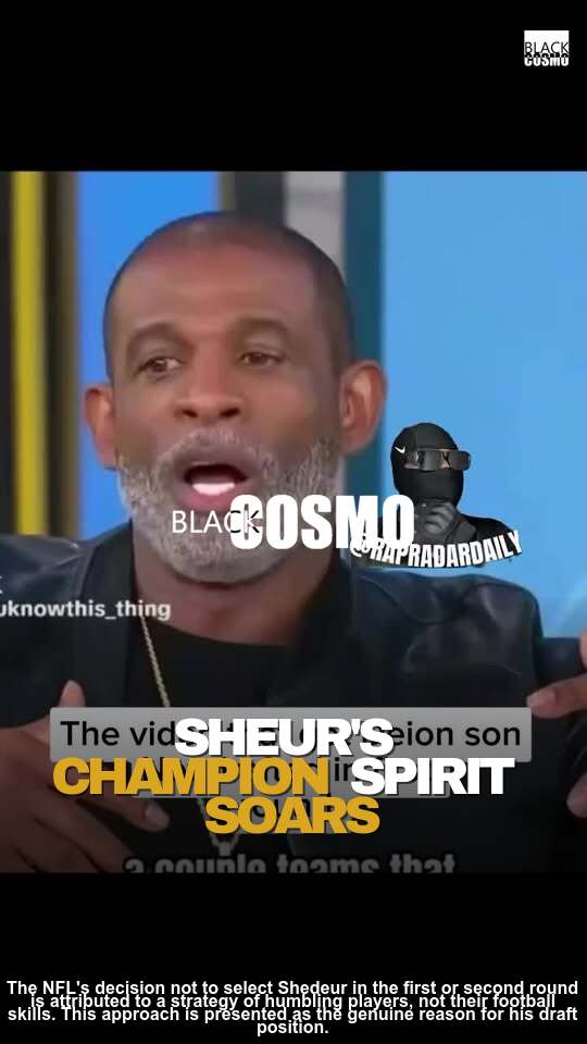 Shedeur SNUBBED: The Real Draft Truth – BlkCosmo Cover