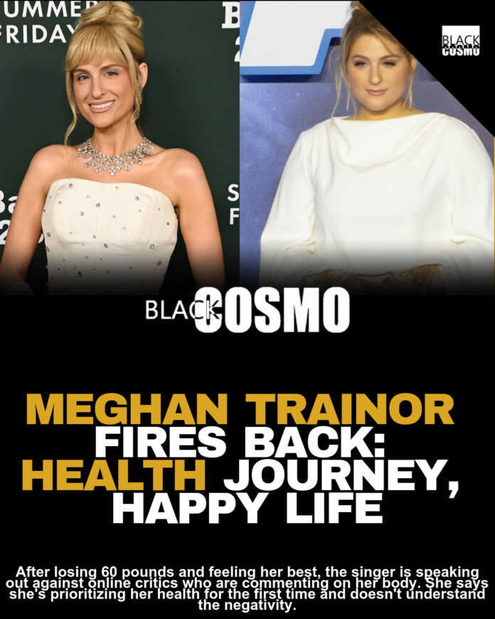 Meghan Trainor: Unbothered After Weight Loss Criticism Meghan Trainor: Unbothered After Weight Loss Criticism