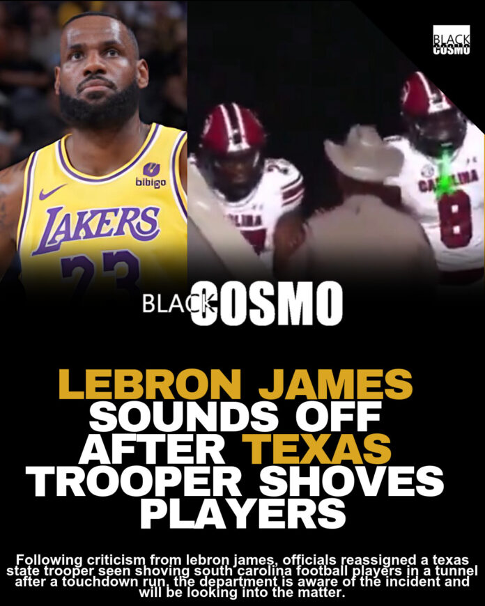 LeBron James Urges Suspension for Texas Trooper LeBron James Urges Suspension for Texas Trooper