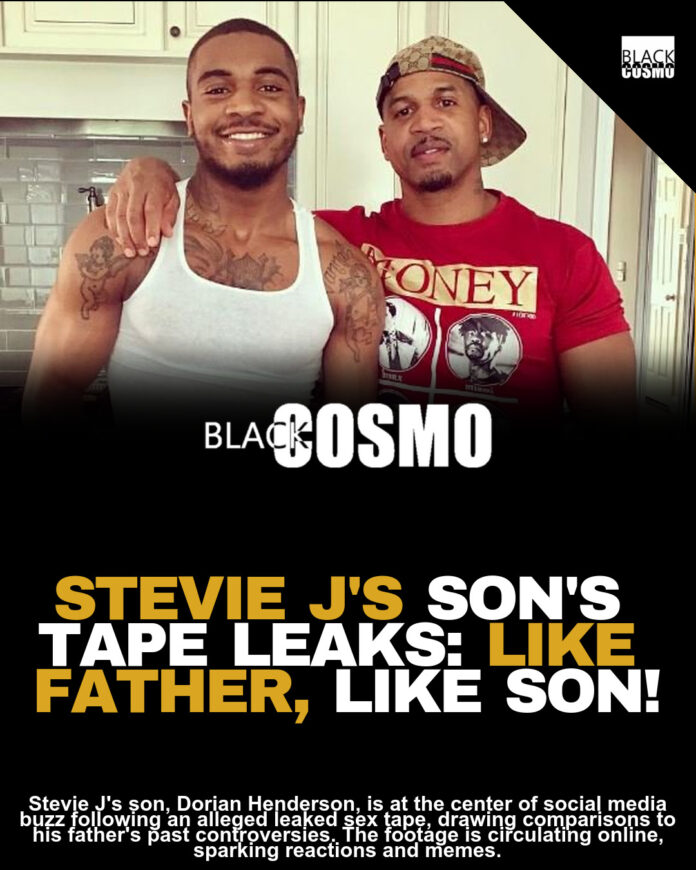 Stevie J’s Son Dorian Henderson: Leaked Tape Scandal Stevie J’s Son Dorian Henderson: Leaked Tape Scandal