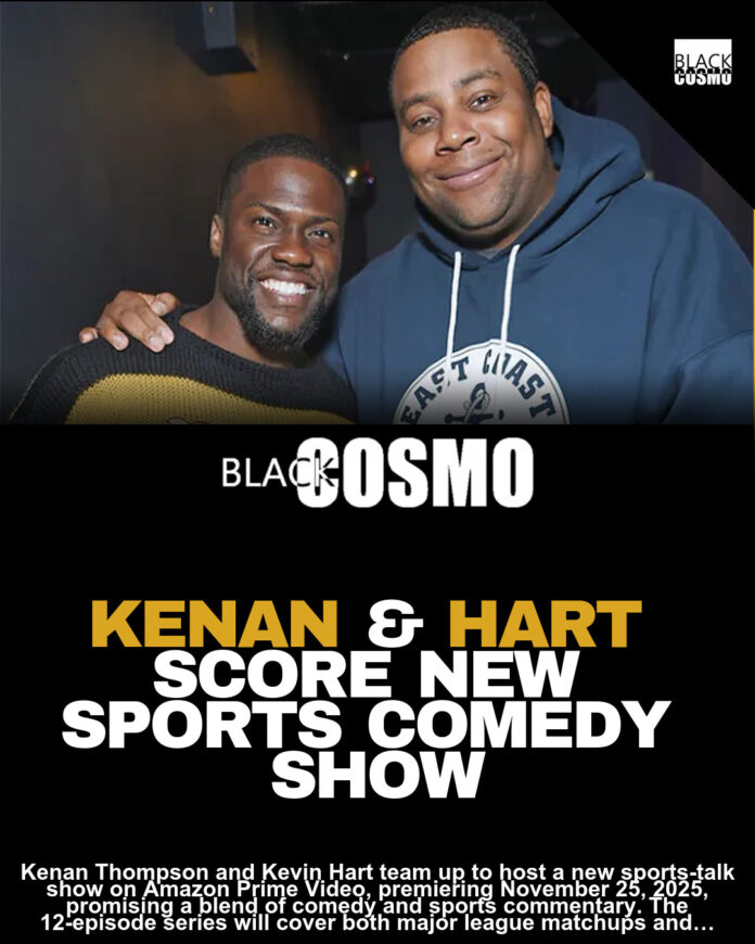 Kenan Thompson & Kevin Hart: Hilarious Sports Talk on Prime Kenan Thompson & Kevin Hart: Hilarious Sports Talk on Prime