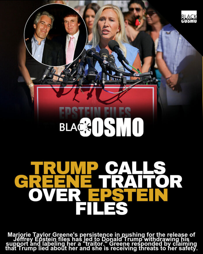 Trump Ditches Greene Over Epstein Files; She Apologizes Trump Ditches Greene Over Epstein Files; She Apologizes