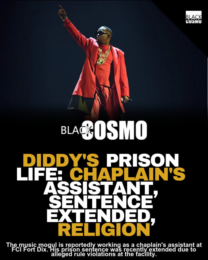 Diddy’s Prison Job: What Is Sean Combs Doing? Diddy’s Prison Job: What Is Sean Combs Doing?