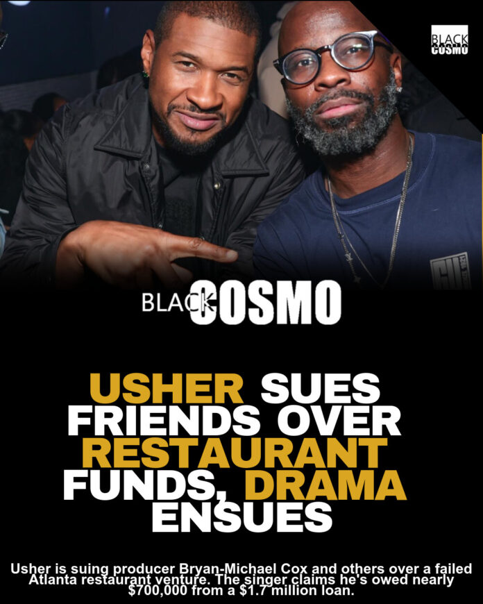 Usher Sues Producer Over Missing Restaurant Funds Usher Sues Producer Over Missing Restaurant Funds
