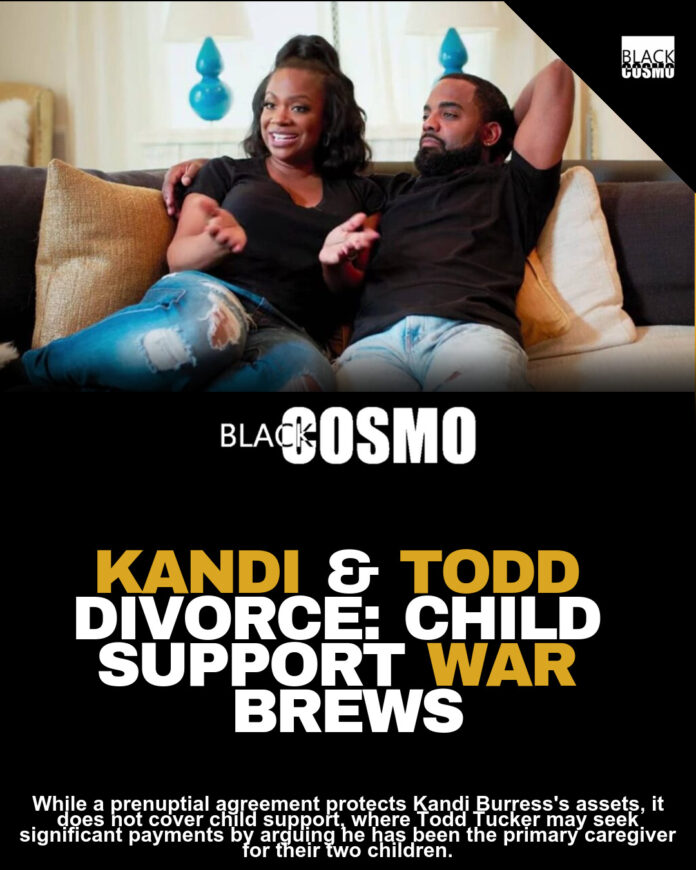 Todd Expects Millions in Child Support From Kandi Burruss Todd Expects Millions in Child Support From Kandi Burruss