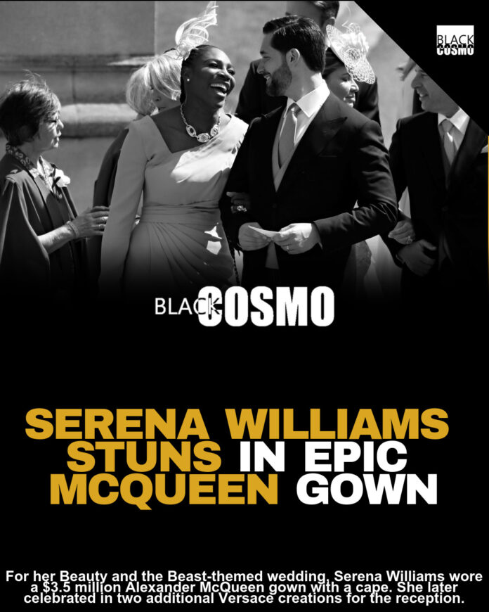 Serena Williams’ $3.5M Gown: Most Expensive Wedding Dress Serena Williams’ $3.5M Gown: Most Expensive Wedding Dress