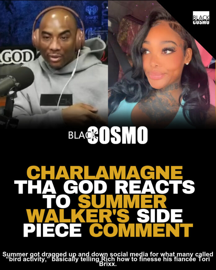 Charlemagne Reacts to Summer Walker’s Side Piece Comment Charlemagne Reacts to Summer Walker’s Side Piece Comment