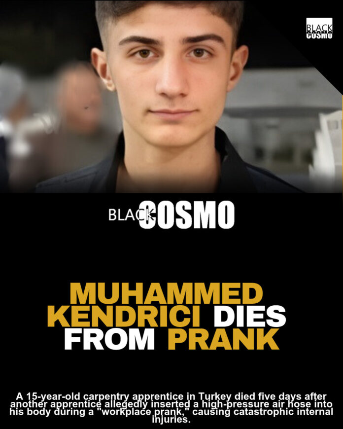 15-Year-Old Boy Dies After “Workplace Prank” Involving High-Pressure Air Hose in Turkey • Hollywood Unlocked 15-Year-Old Boy Dies After “Workplace Prank” Involving High-Pressure Air Hose in Turkey • Hollywood Unlocked