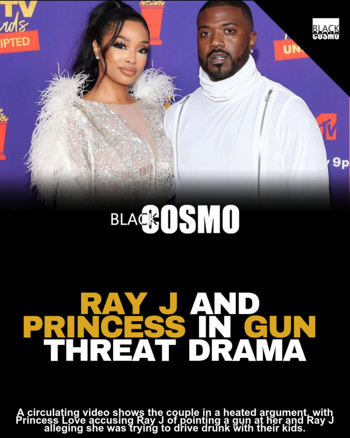 Ray J & Princess Love: Gun Threats in Heated TV Argument Ray J & Princess Love: Gun Threats in Heated TV Argument