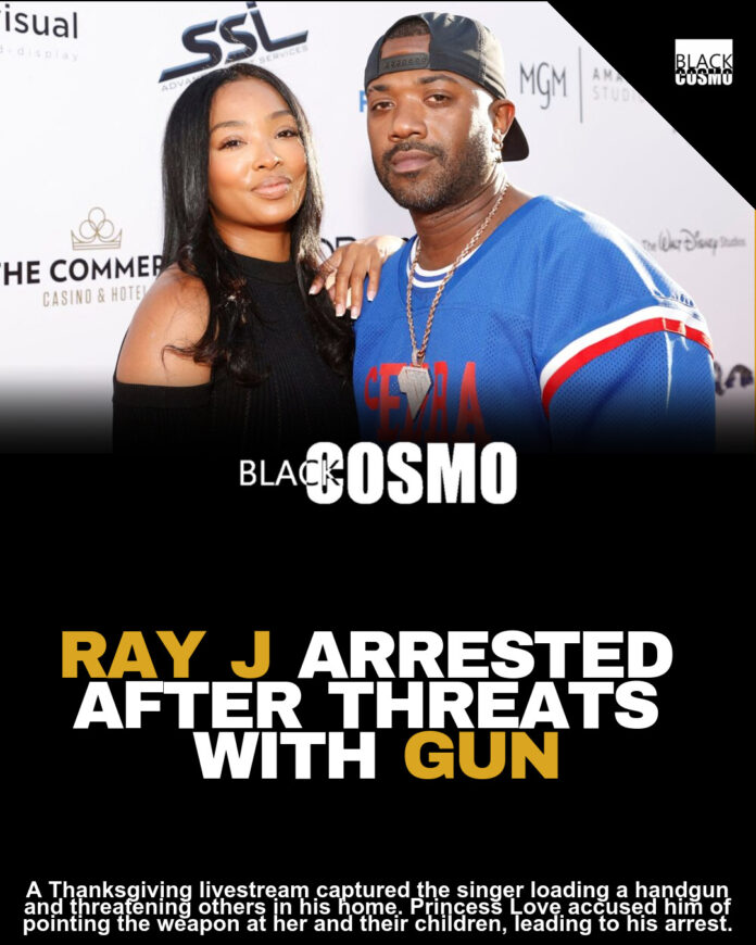 Ray J Arrested for Allegedly Pulling Gun on Princess Love Ray J Arrested for Allegedly Pulling Gun on Princess Love