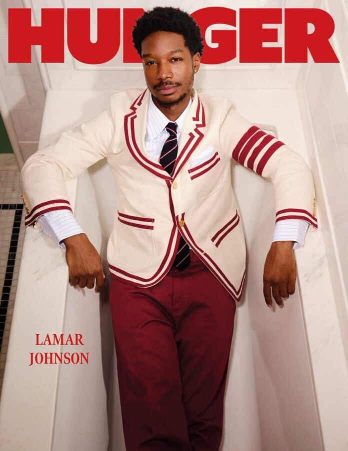 Lamar Johnson Slays the December Cover of Hunger Magazine. Lamar Johnson Slays the December Cover of Hunger Magazine.