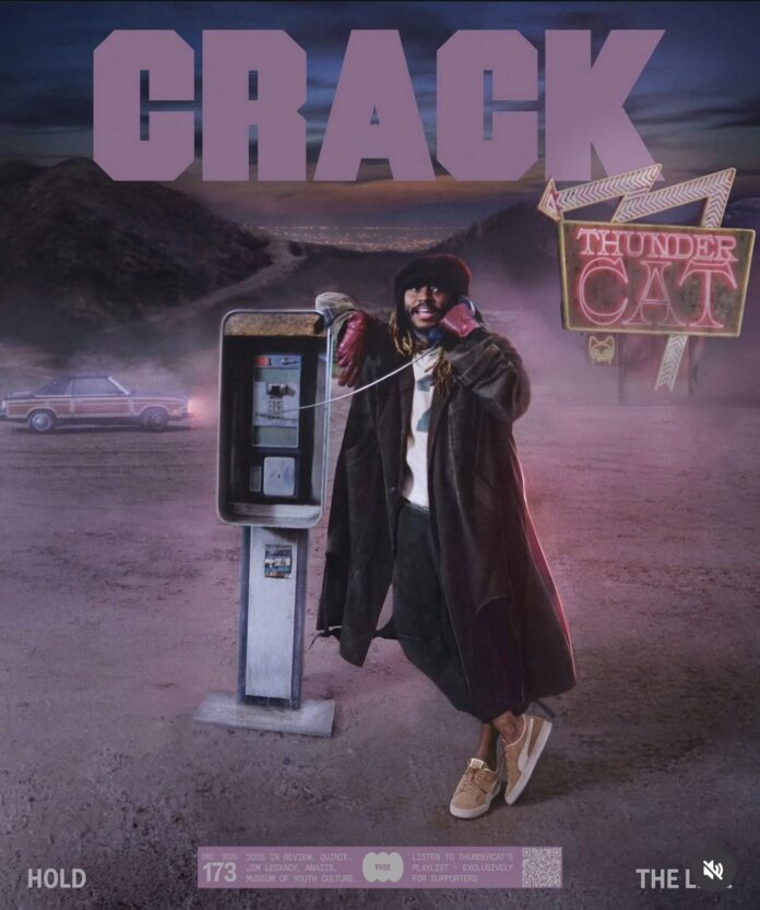 Thundercat Shines in New 2025 Editorial Thundercat for Cr*ck Magazine (2025) BlkCosmoBooks