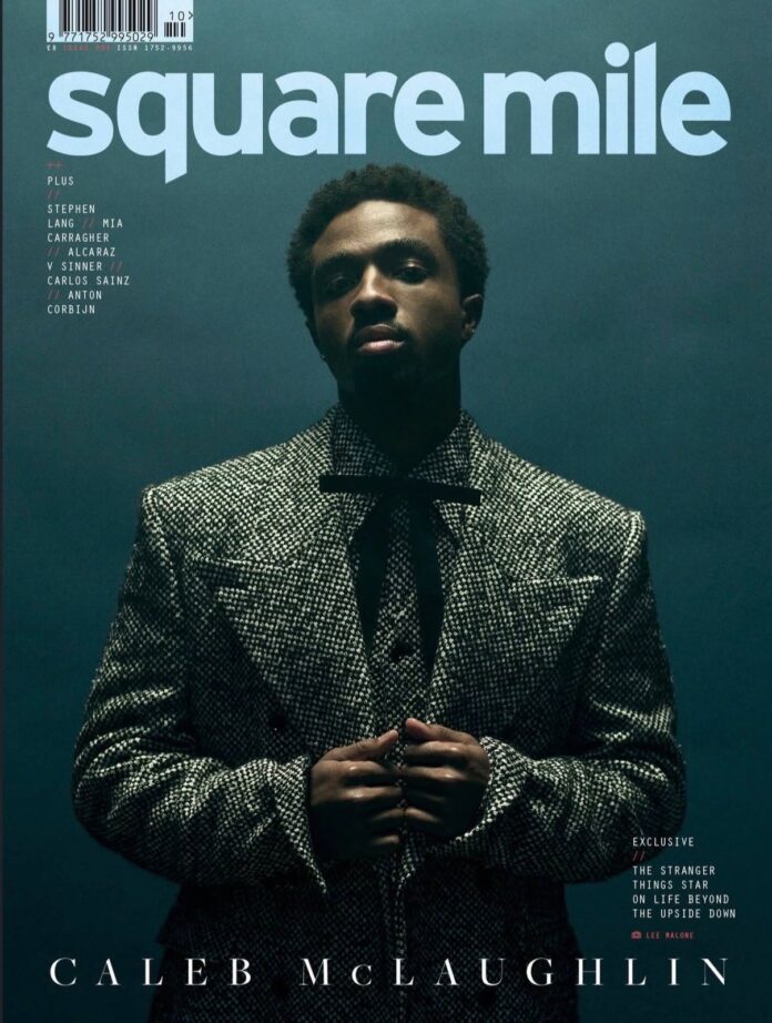 Caleb McLaughlin Shines on Square Mile December 2025 with Sharp Groomed Style Caleb McLaughlin Shines on Square Mile December 2025 with Sharp Groomed Style