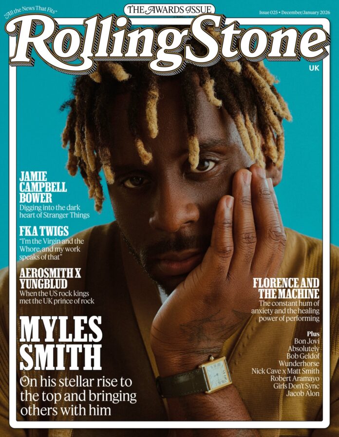 Myles Smith Shines on Rolling Stone UK November 2025 Myles Smith Shines on Rolling Stone UK November 2025