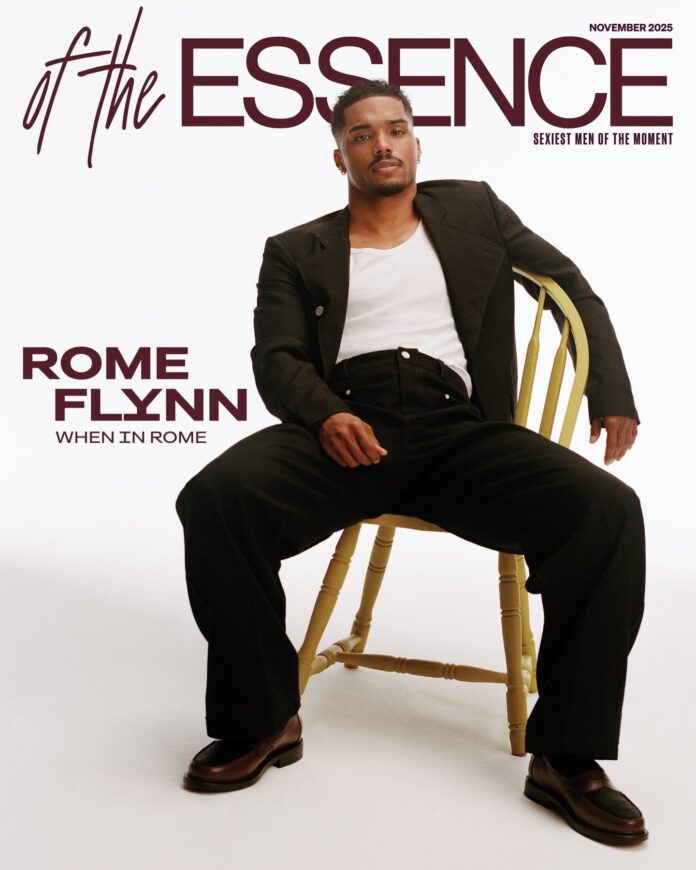 Rome Flynn Shines on ESSENCE November 2025 with Bold Styling and Effortless Grace Rome Flynn Shines on ESSENCE November 2025 with Bold Styling and Effortless Grace