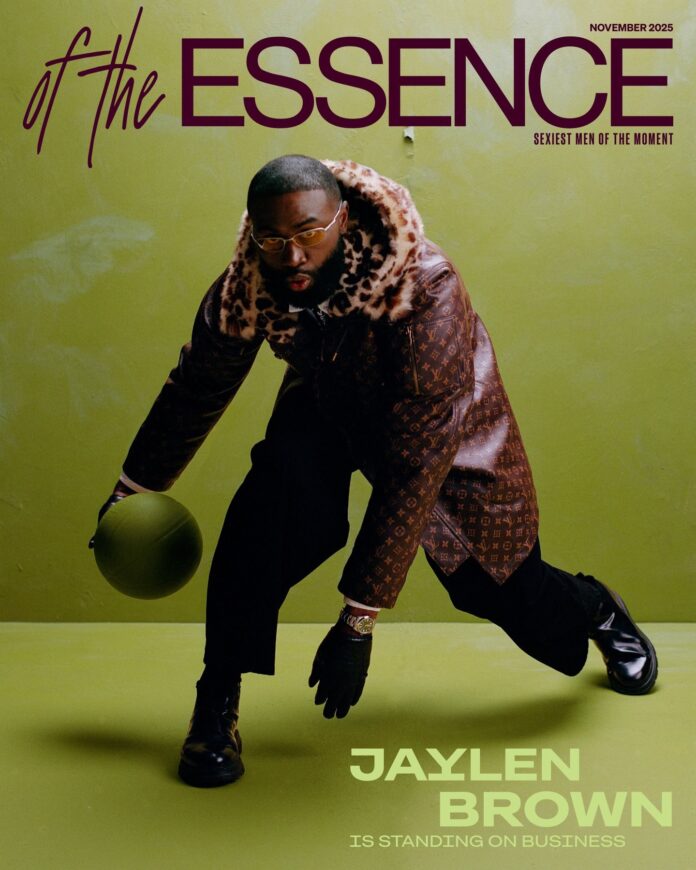 Jaylen Brown Shines on Essence November 2025 in a Bold and Stylish New Cover Story Jaylen Brown Shines on Essence November 2025 in a Bold and Stylish New Cover Story