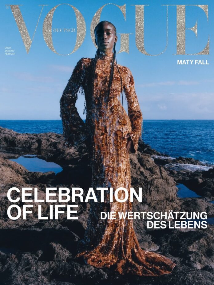 Diba Amaty on Vogue Germany Diba Amaty on Vogue Germany