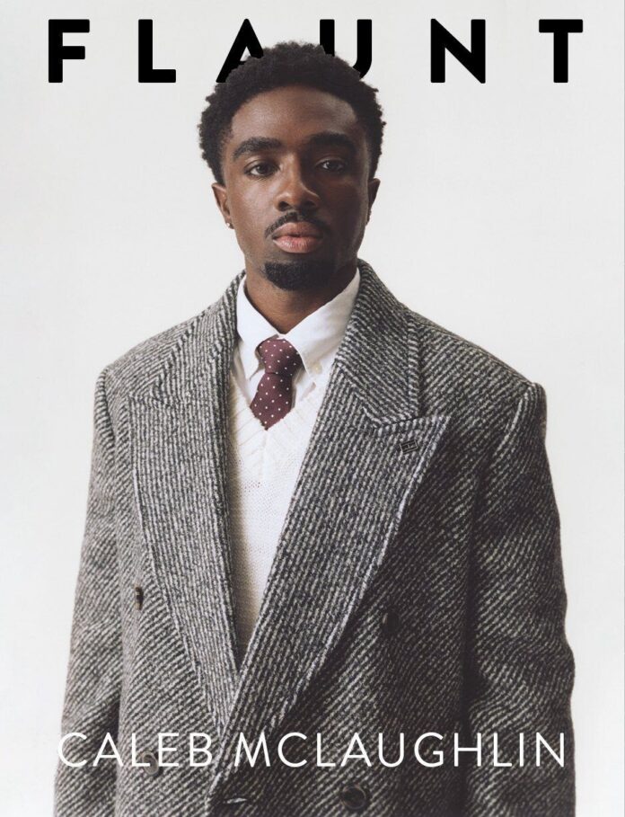 Caleb McLaughlin’s High-Fashion Glow Up Caleb McLaughlin steps into high-fashion maturity for Flaunt Magazine Issue 201