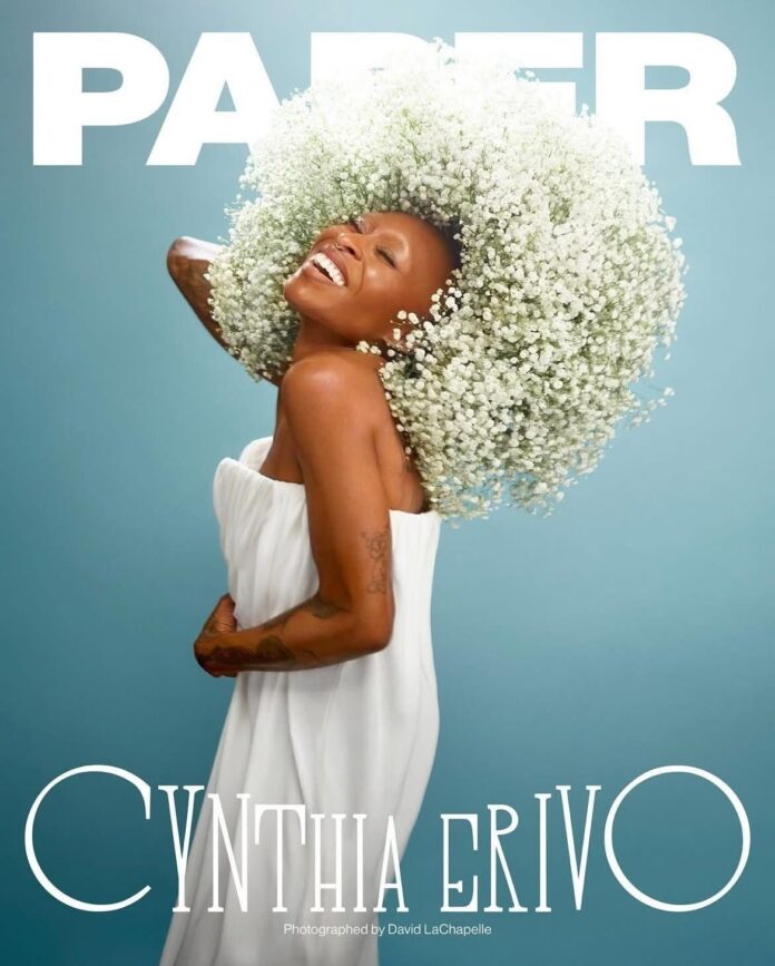 Cynthia Erivo blooms into full icon status for PAPER Magazine (December 2025), s