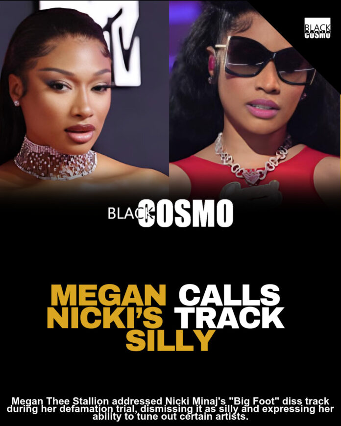 Megan Thee Stallion Gets Asked About Nicki Minaj’s Diss Track “Big Foot” During Defamation Trial: “It Was Just So Silly” Megan Thee Stallion Gets Asked About Nicki Minaj’s Diss Track “Big Foot” During Defamation Trial: “It Was Just So Silly”