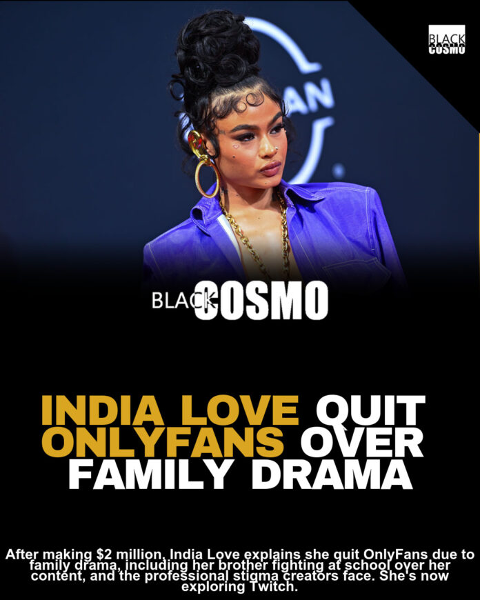 India Love Explains Why She Quit OnlyFans Despite Earning $2 Million India Love Explains Why She Quit OnlyFans Despite Earning $2 Million