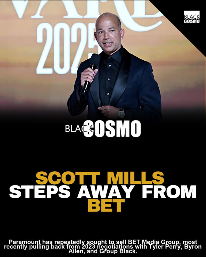 Scott Mills Announces Departure As President And CEO Of BET After 23 Years Scott Mills Announces Departure As President And CEO Of BET After 23 Years