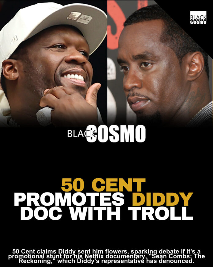 50 Cent Claims Diddy Sent Him Flowers to Club: ‘What Kinda Gay Sh*t Is This?’ 50 Cent Claims Diddy Sent Him Flowers to Club: ‘What Kinda Gay Sh*t Is This?’