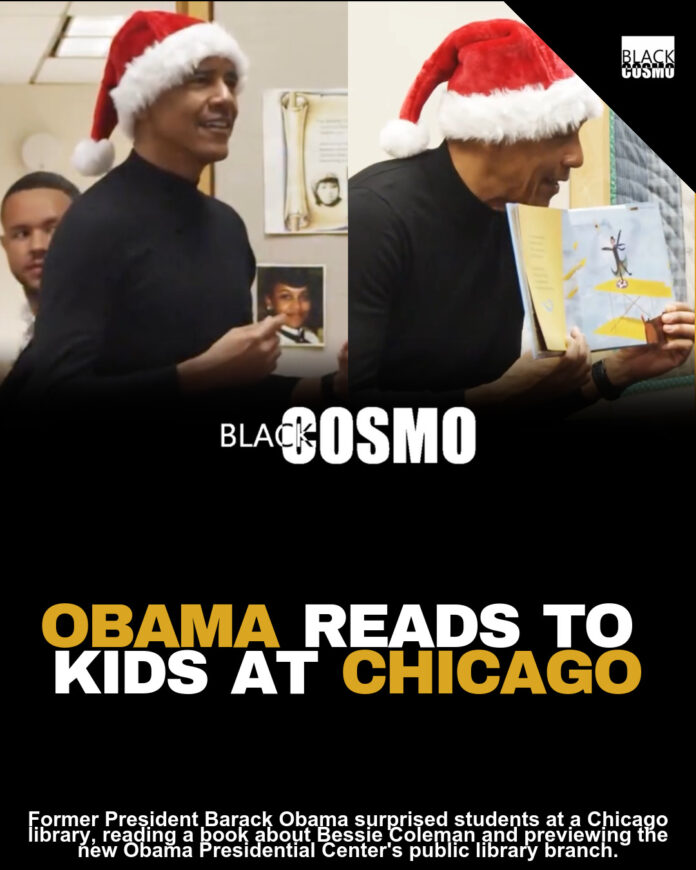 Barack Obama Surprises Group Of Kids At Chicago Library And Reads A Book To Them Barack Obama Surprises Group Of Kids At Chicago Library And Reads A Book To Them