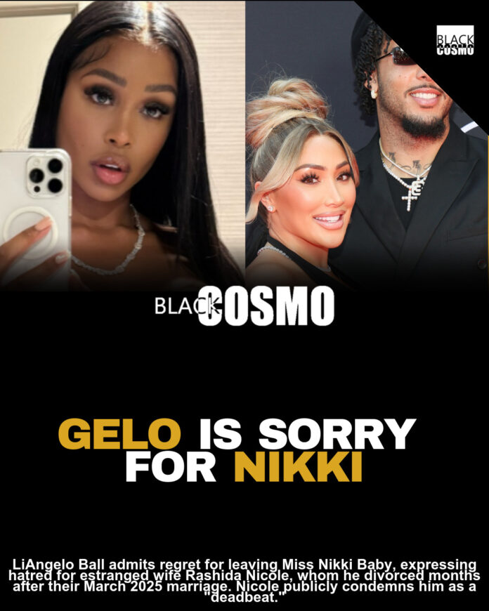 Rashida Nicole Fires Back After Gelo Says He Regrets Leaving Miss Nikki Baby: “You are literally full of it and it’s disgusting!” Rashida Nicole Fires Back After Gelo Says He Regrets Leaving Miss Nikki Baby: “You are literally full of it and it’s disgusting!”