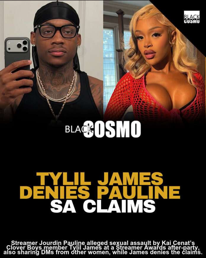 Streamer Tylil James Denies ‘Sexually Assaulting Anyone’ After Jourdin Pauline Alleges Incident At Streamer Awards After Party Streamer Tylil James Denies ‘Sexually Assaulting Anyone’ After Jourdin Pauline Alleges Incident At Streamer Awards After Party