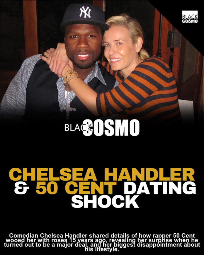 Chelsea Handler Recalls 50 Cent ‘Convincing’ Her To Date Him And Reveals ‘Biggest Disappointment’ While Dating Chelsea Handler Recalls 50 Cent ‘Convincing’ Her To Date Him And Reveals ‘Biggest Disappointment’ While Dating