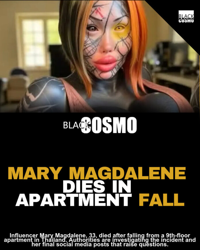 Influencer Mary Magdalene Passes Away After Falling From Ninth-Floor Apartment In Thailand Influencer Mary Magdalene Passes Away After Falling From Ninth-Floor Apartment In Thailand
