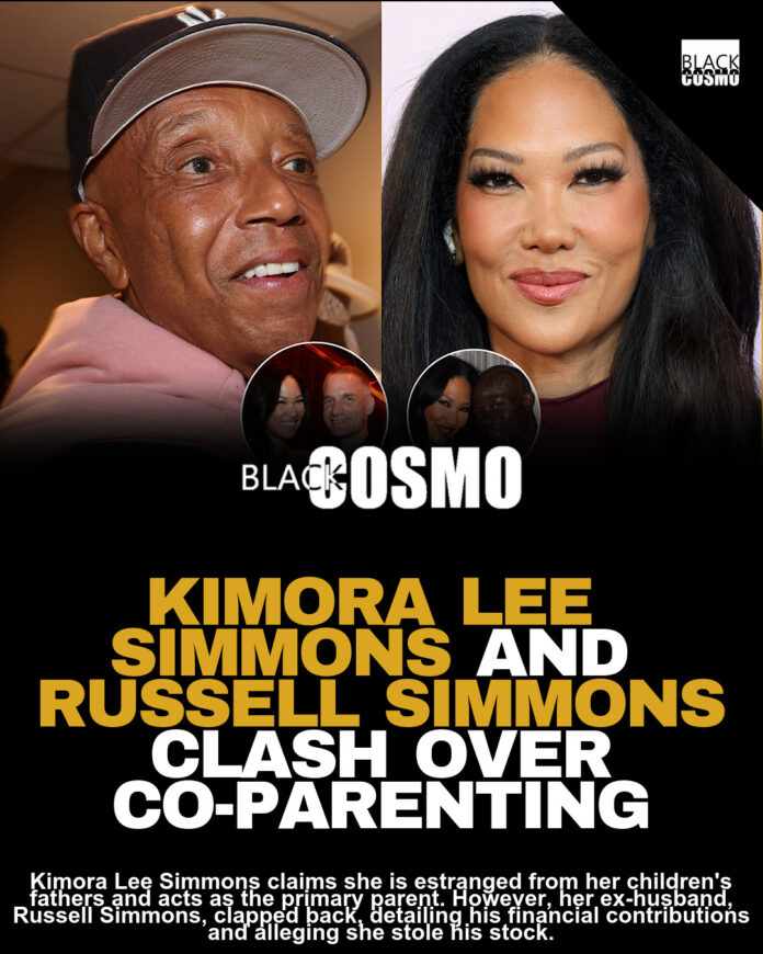 Russell Simmons Slams Ex-Wife Kimora Lee Simmons After Claiming She ‘Doesn’t Have A Relationship’ With Her Three Baby Daddies: ‘You Threatened I’d Never Speak To My Kids If I Sued You’ Russell Simmons Slams Ex-Wife Kimora Lee Simmons After Claiming She ‘Doesn’t Have A Relationship’ With Her Three Baby Daddies: ‘You Threatened I’d Never Speak To My Kids If I Sued You’