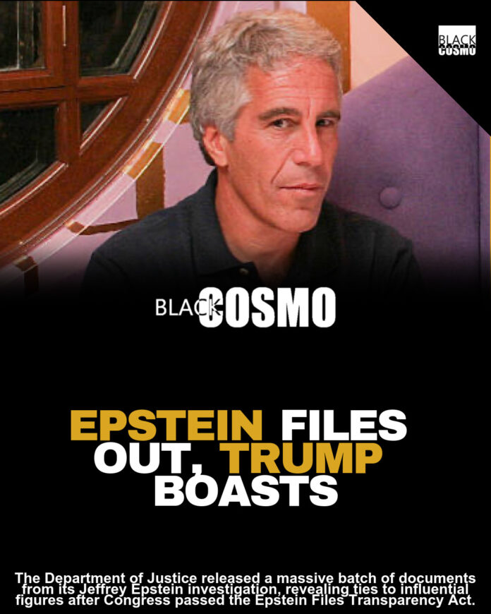 The Justice Department Releases Documents From The Jeffrey Epstein files — Most Pages Have Been Heavily Redacted The Justice Department Releases Documents From The Jeffrey Epstein files — Most Pages Have Been Heavily Redacted